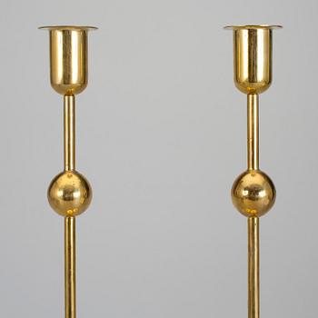A pair of candlesticks, 'Kulan' by Estrid Ericson for Svensk Tenn.