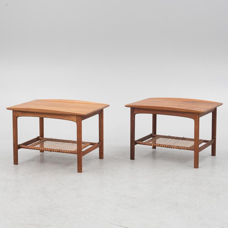 Folke Ohlsson, side table, a pair, "Frisco", Tingströms, 1960s.