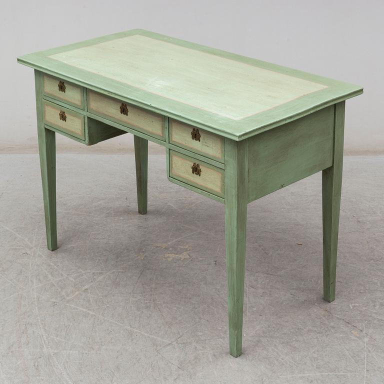 A Gustavian-style writing desk, 20th century.