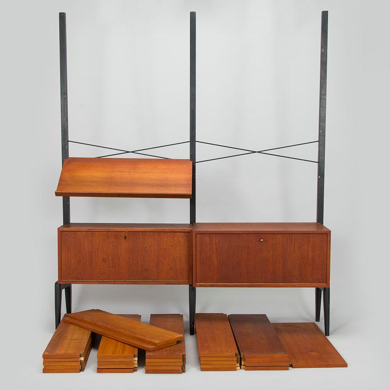 Bokhylla/ Hyllsystem, 1950-60-tal.