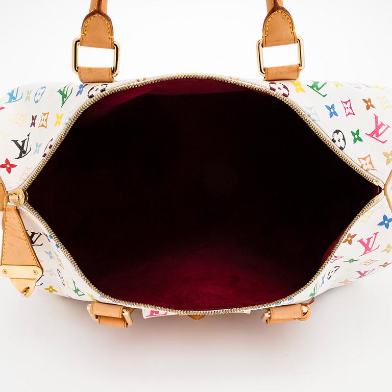 Louis Vuitton, X Takashi Murakami, väska, "Multicolour Keepall 45", Limited Edition.