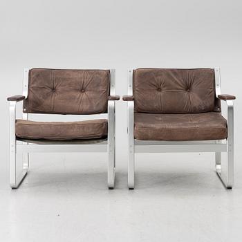 Karl Erik Ekselius, a pair of armchairs, "Mondo", JOC.