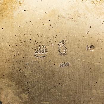 Socker och grädd-set  3 dlr silver möjligen Barbour & Co USA 1900-talets början.