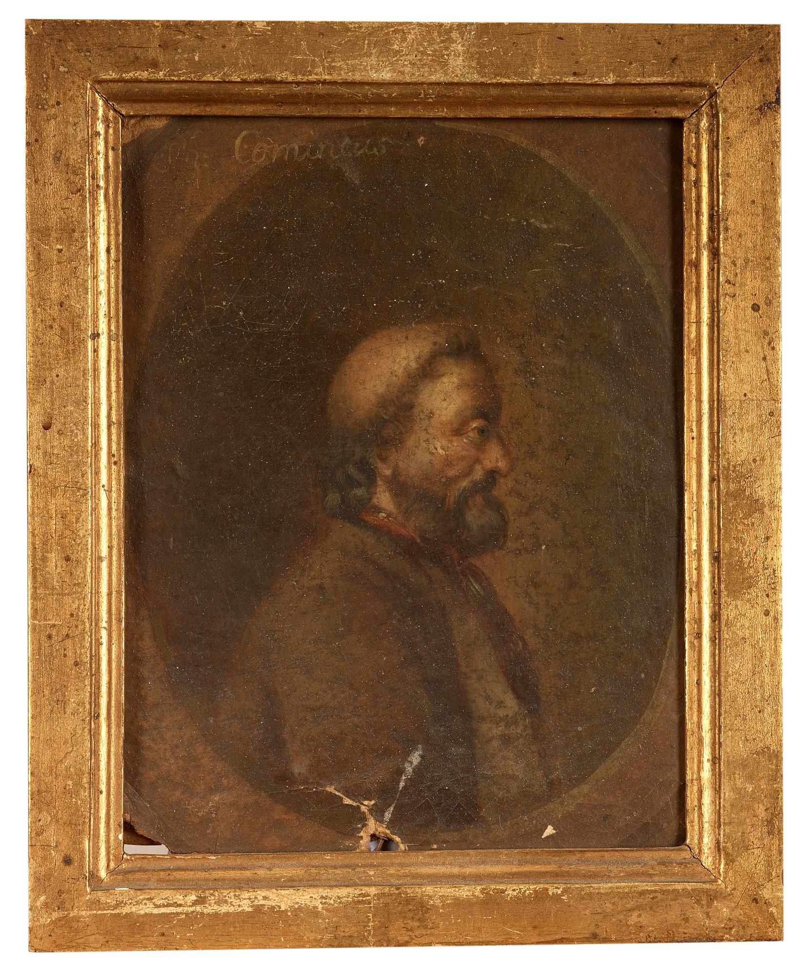 OKÄND KONSTNÄR 1700-TAL , Olja på papperspannåer, 16 st.