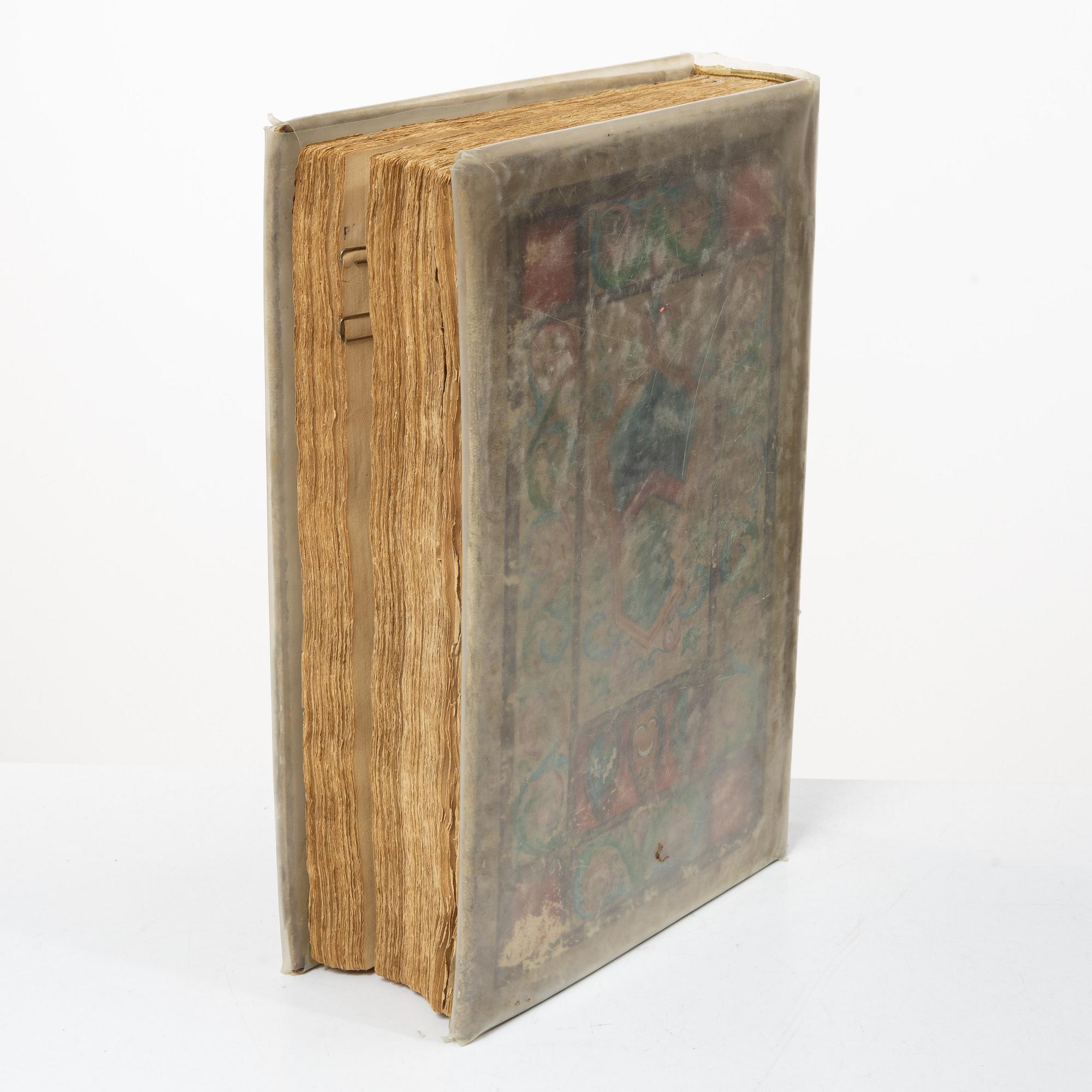 Hjalmar Gabrielssons gästbok, 1926 - 1994, samt brev från Evert Taube, 1965.