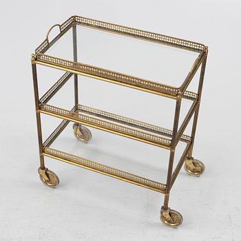 Serveringsvagn, 1900-talets mitt.