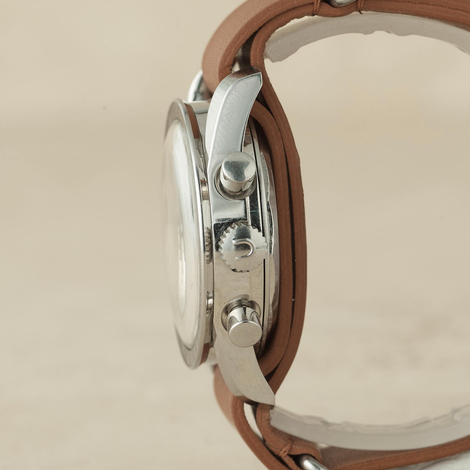 UNIVERSAL, Geneve, Compax, "Tachymètre", "Nina Rindt", chronograph, wristwatch, 36 mm,