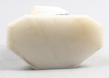 SKULPTUR, alabaster. 1900-tal.