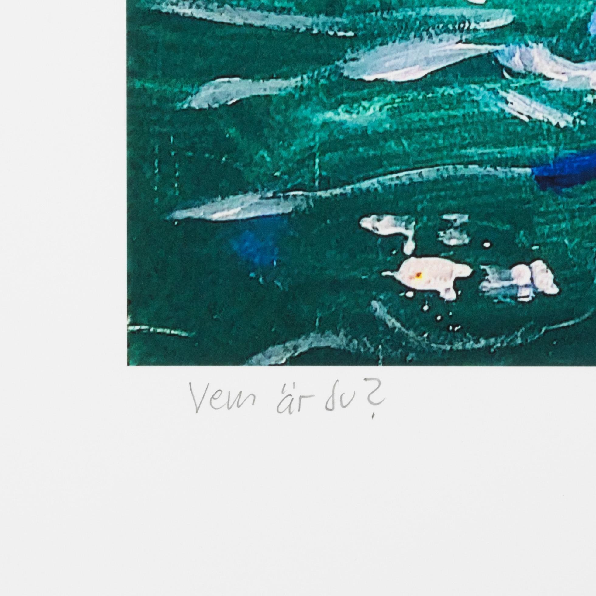 Carl Johan De Geer, "Vem är du?".