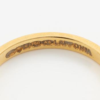 Lapponia, ring 18K guld, Finland 1978.