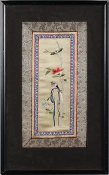 SIDENBRODERI, Kina, 1900-tal.