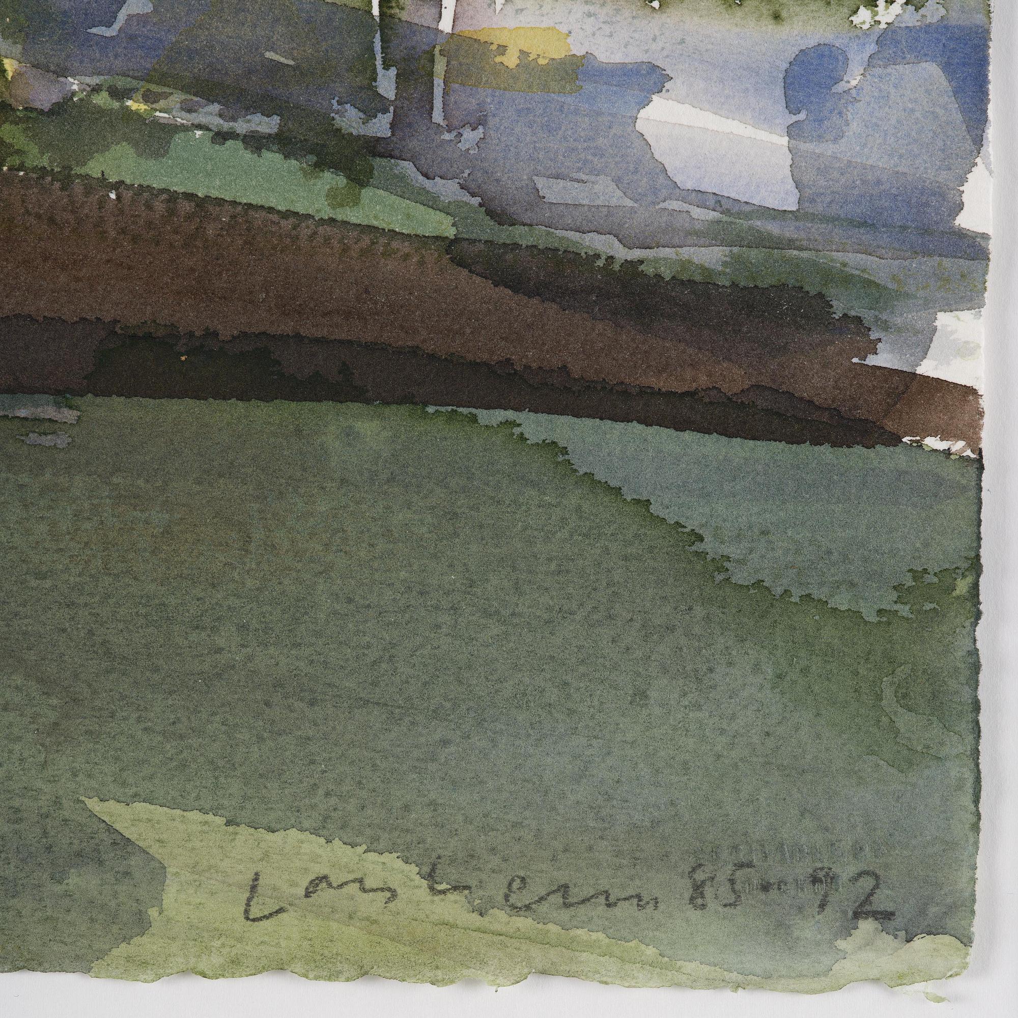 Lars Lerin, Untitled.