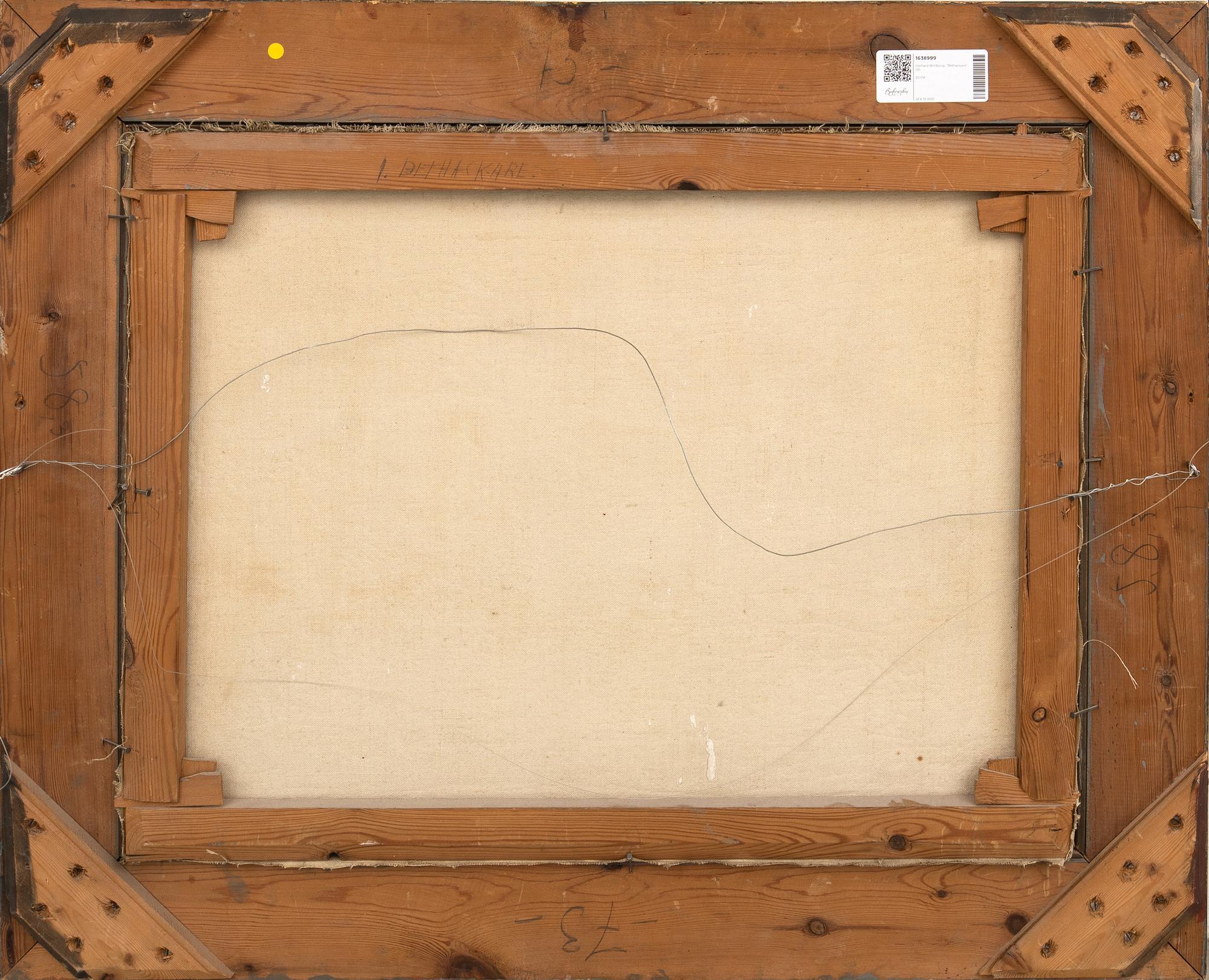 Gerhard Wihlborg, "Bethackare".