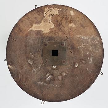 GOLVUR med spelverk, av Peter Strand 1798, med 14 stycken musikrullar. Sengustavianskt.