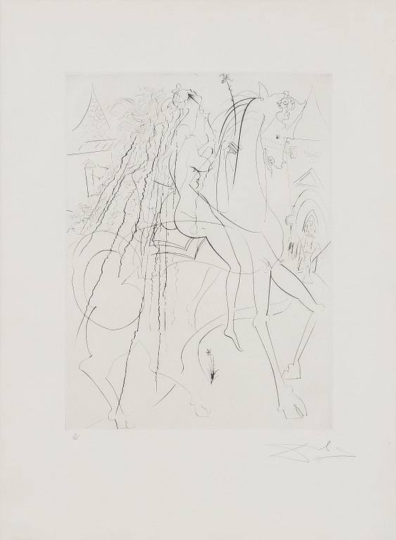 Salvador Dalí, "Lady Godiva".