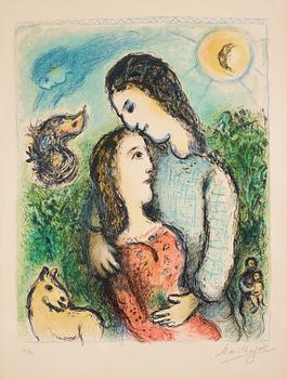 385. Marc Chagall, "Les Adolescents" (The Adolescents).