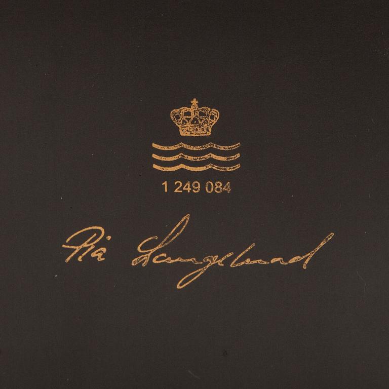 Pia Langelund, skulptur porslin, Royal Copenhagen Danmark.