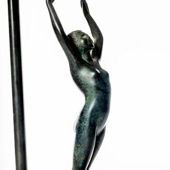 Bordslampa, art deco, 1920/30-tal.