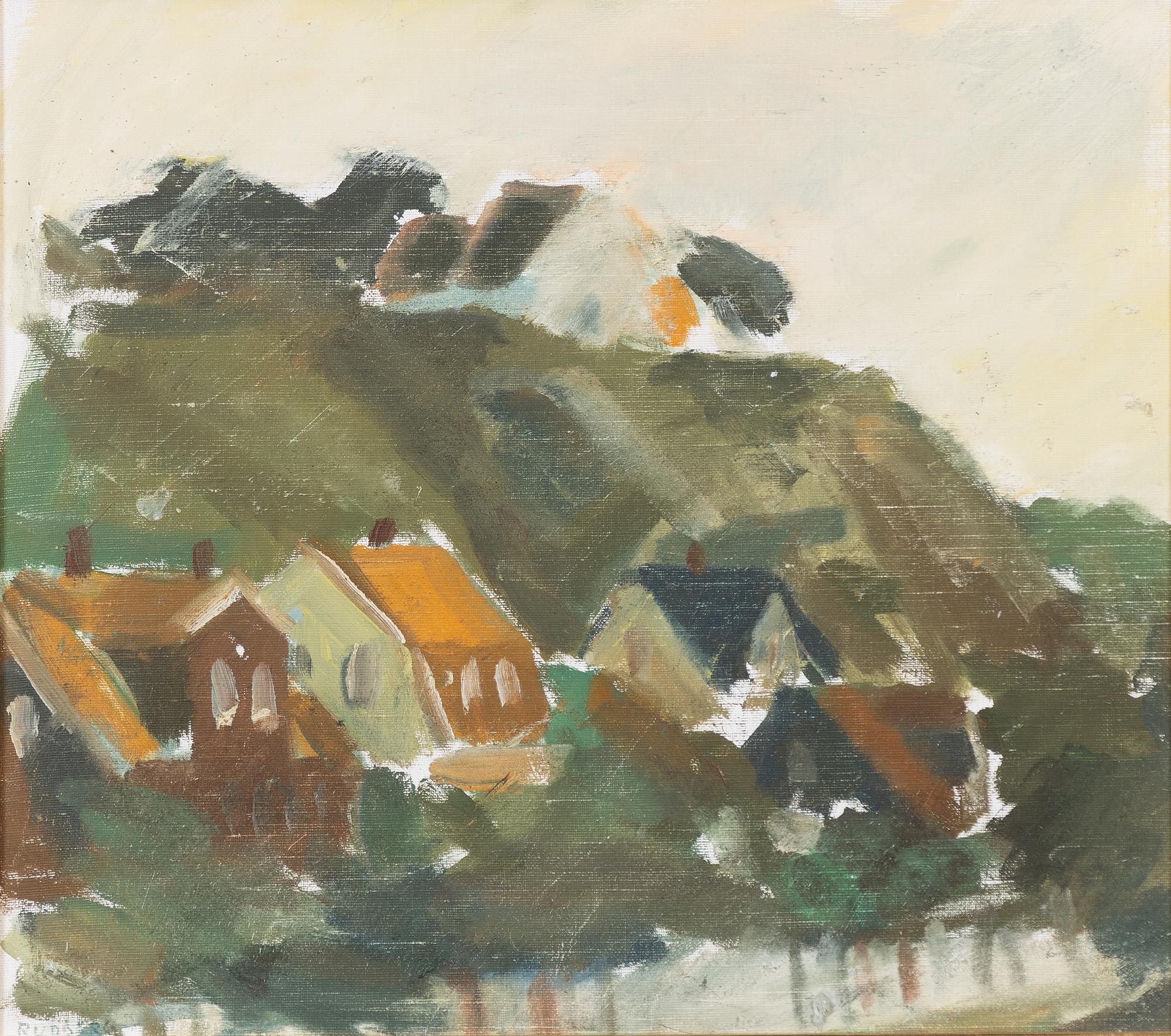 Gustav Rudberg, "Kyrkbacken, Ven".