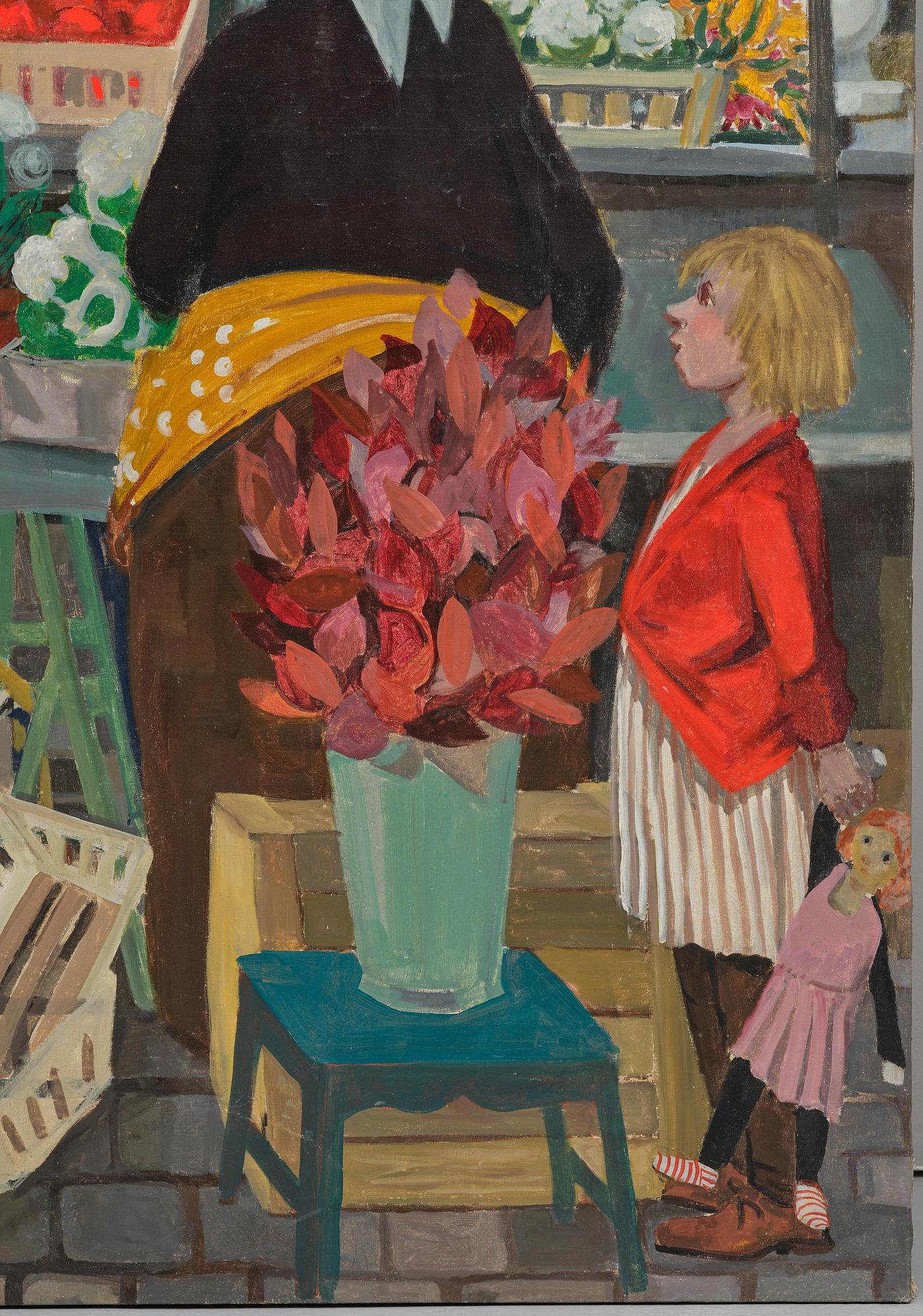 Pelle Åberg, "Torghandel på Hötorget".