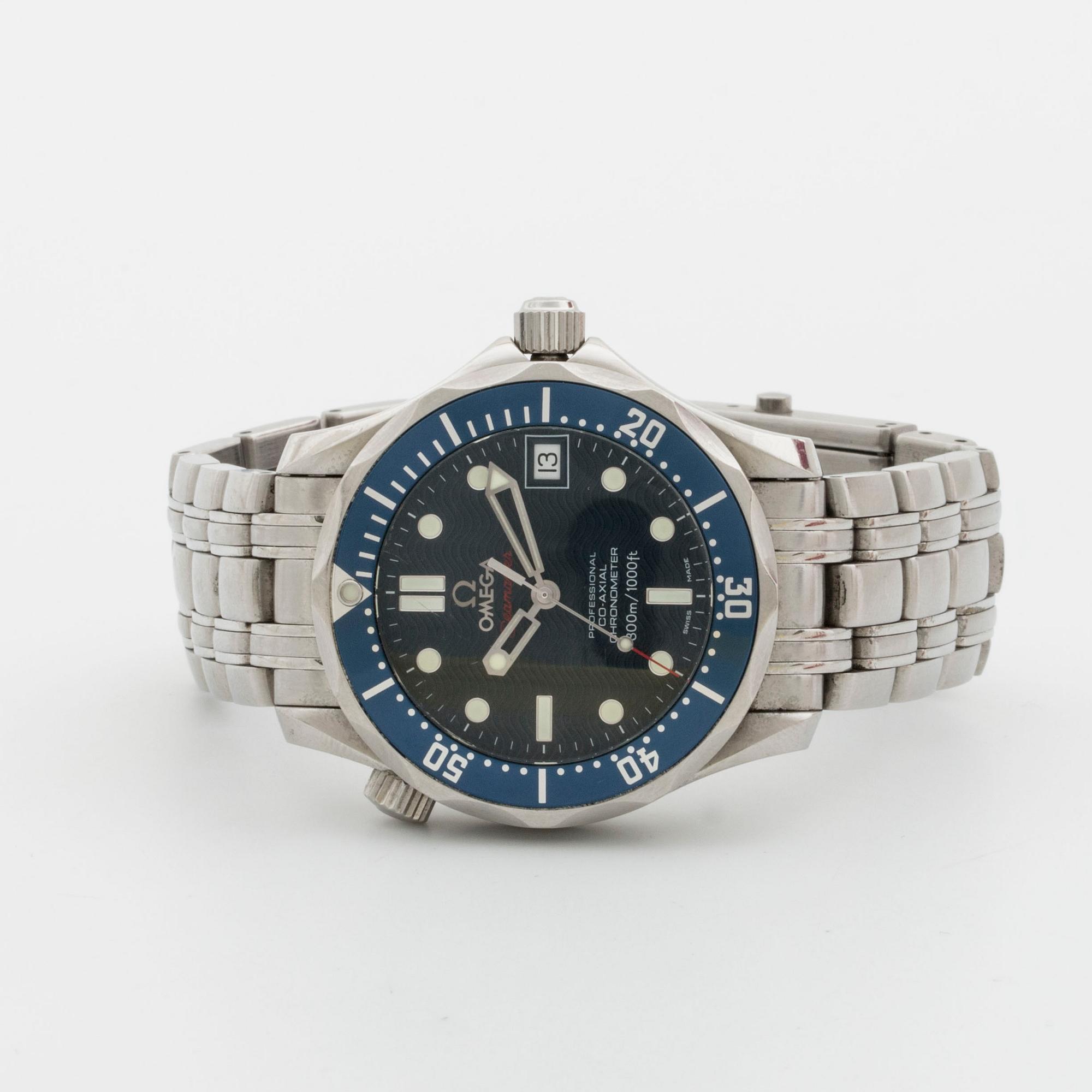 OMEGA, Seamaster Professional, Co-Axial Chronometer, 300m / 1000ft, wristwatch, 37 mm, - Bukowskis OMEGA, Seamaster Professional, Co-Axial Chronometer, 300m / 1000ft, wristwatch, 37 mm, - Bukowskis