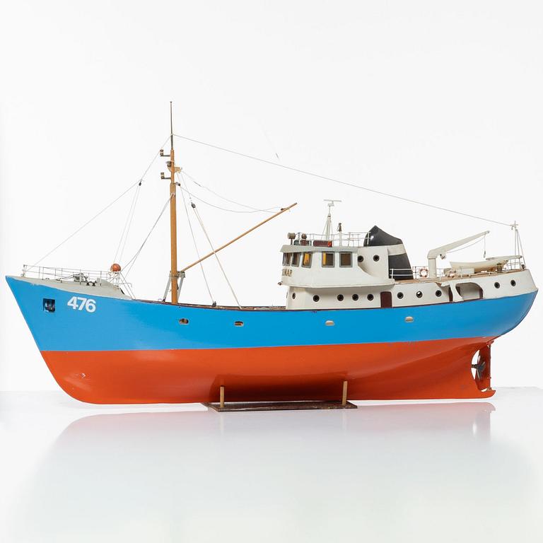 Boat model, "Nordcap", second half of the 20th century.