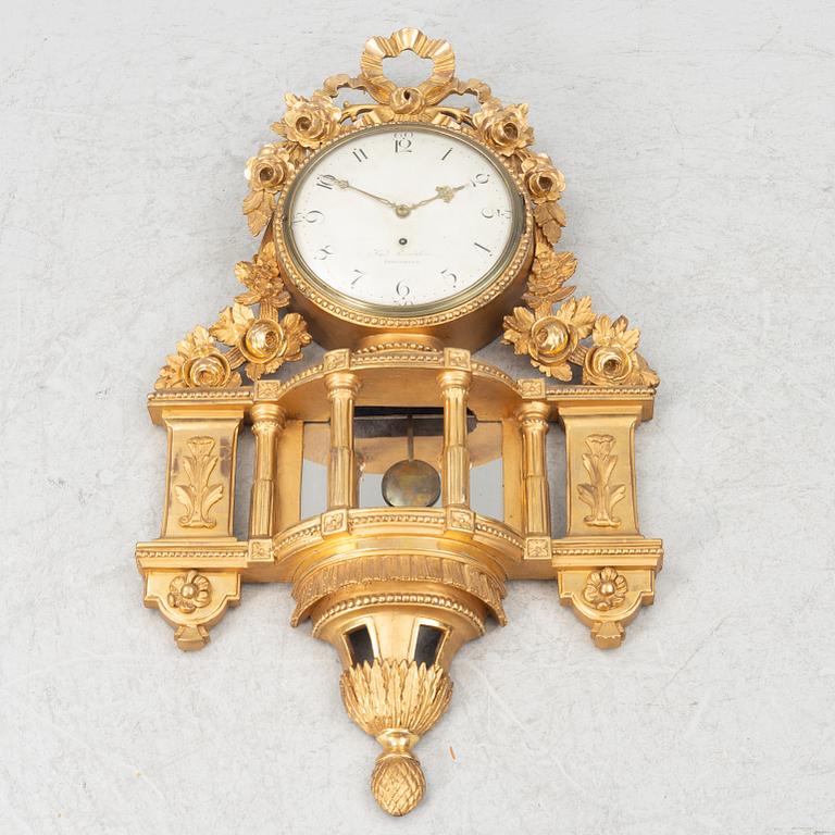 Anders Rundelius, väggpendyl, gustaviansk, Stockholm, (verksam 1786-1809).