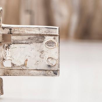 Matti Hyvärinen, armband, sterlingsilver, Sirokoru Oy 1973.