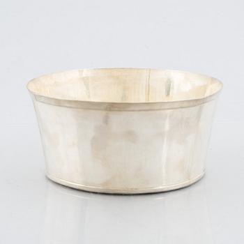 Birger Haglund, skål, sterlingsilver, Stockholm, 1984.