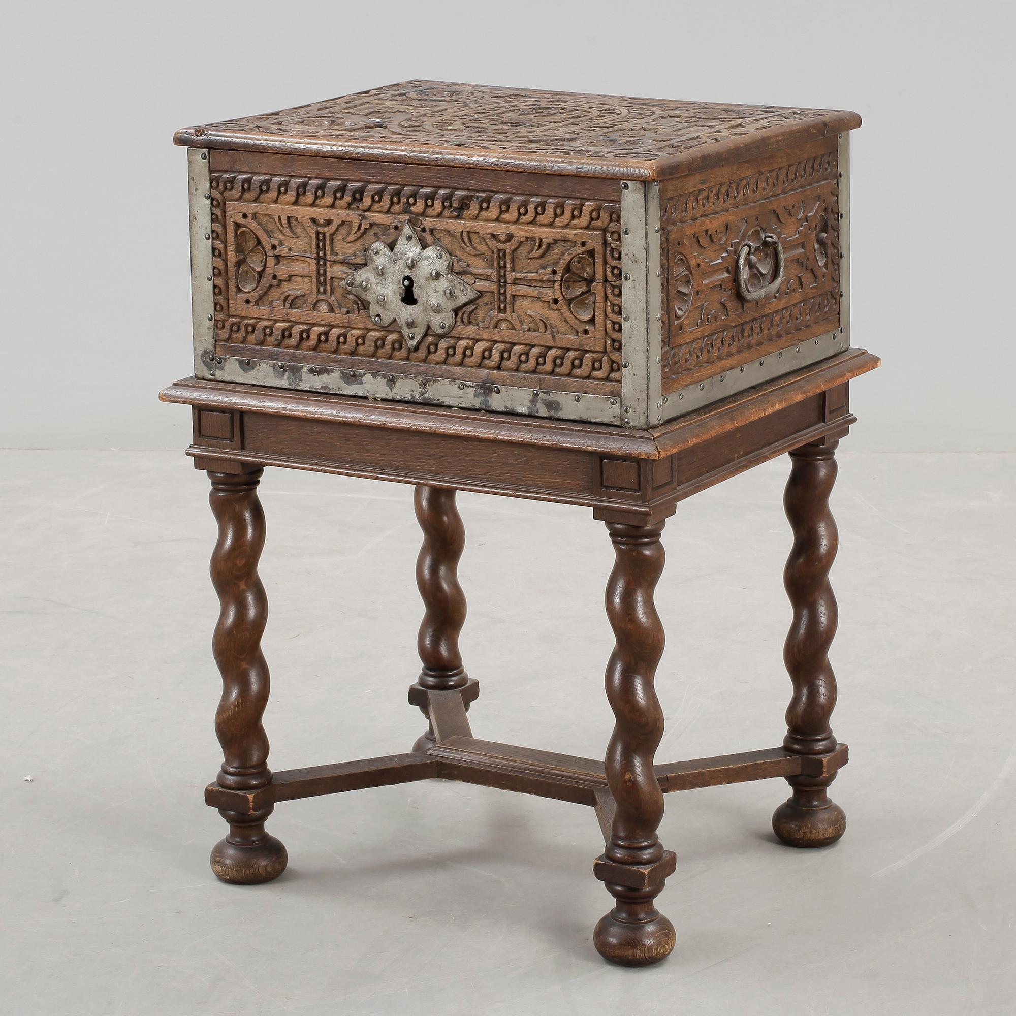 SKRIN, barock, daterad 1658.