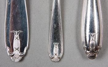 BESTICKSERVIS, 83 delar, silver. "Vasa". GAB, bla 1957.