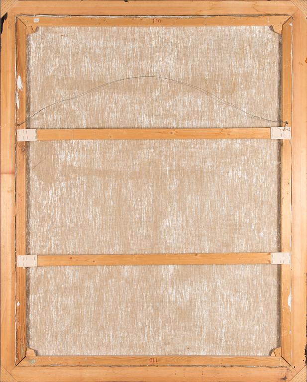 Erkki Luhtala, öljy kankaalle, signeerattu ja päivätty 1972.