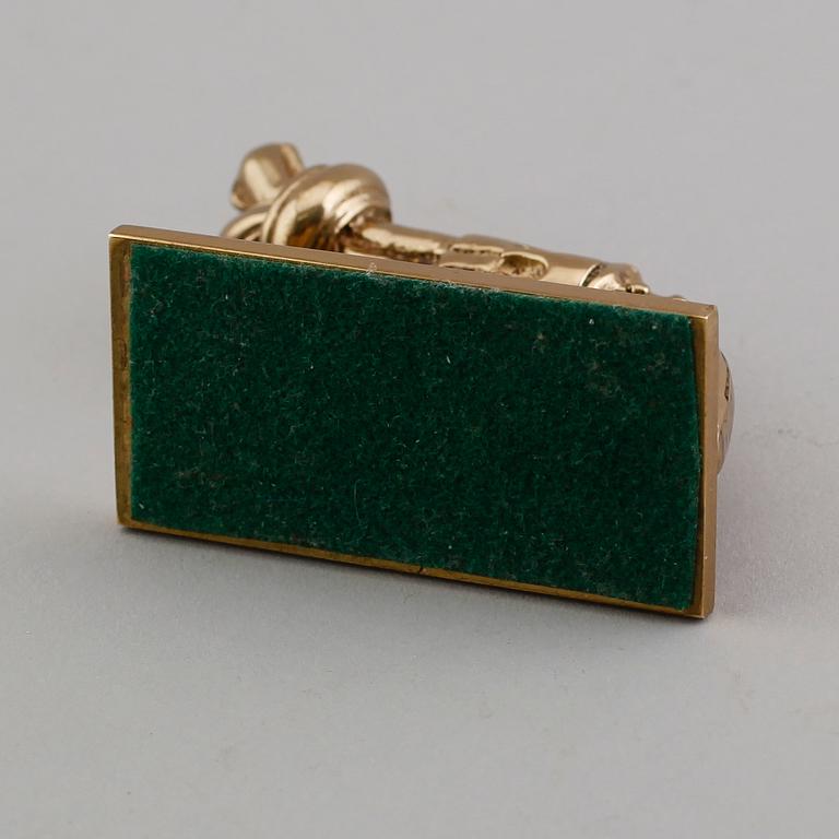 CARL FREDRIK REUTERSWÄRD, SKULPTUR, för Skultuna, 1900-talets andra hälft, monogramsignerad.