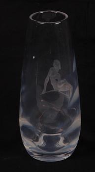 VAS, glas, Kosta, sign Bergh, dat 1939.