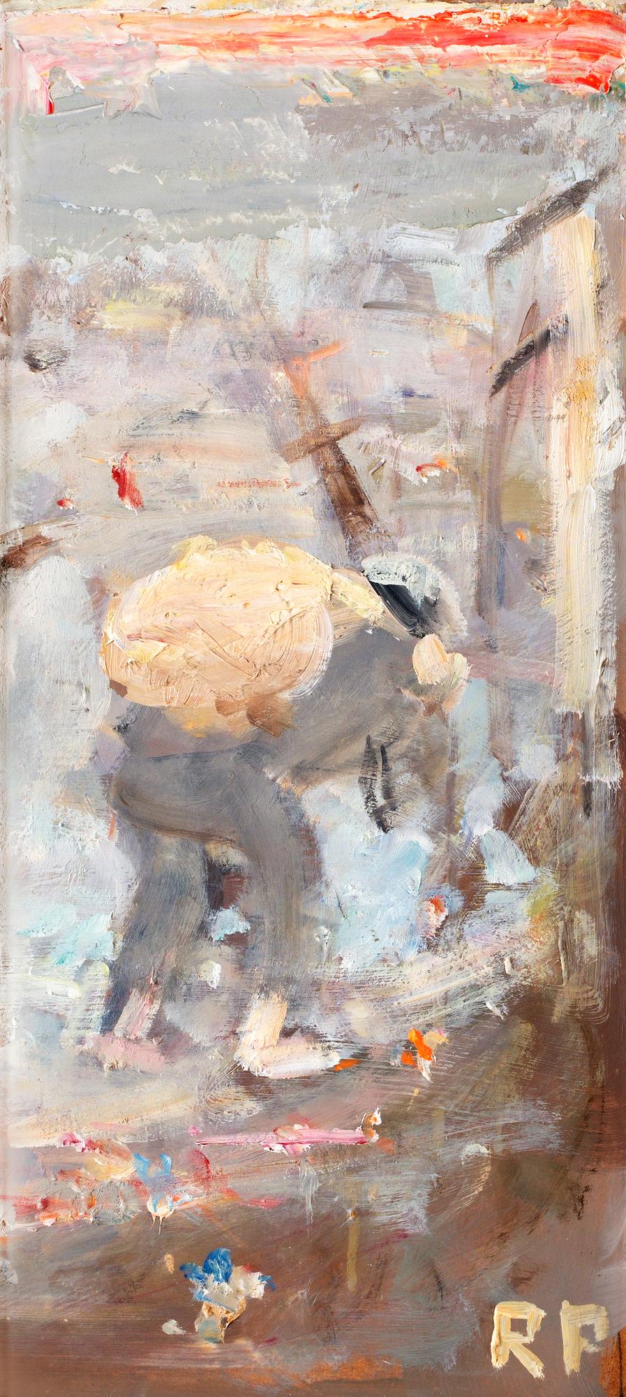 Ragnar Person, Man med potatissäck.