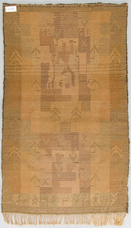 Haka Norto, rya, modell för Neovius, circa 205 x 120 cm.