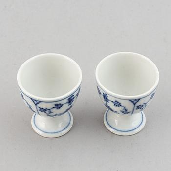 A mixed lot of Royal Copenhagen "Blue Fluted" porcelain 27 parts.