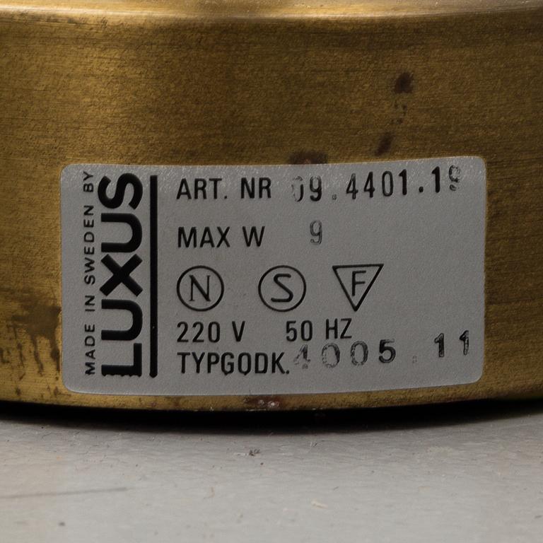 UNO & ÖSTEN KRISTIANSSON, vägglampor, ett par, Luxus.