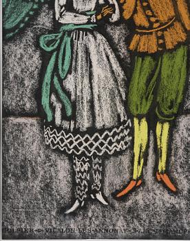 Vytautas Kasiulis, Courting couple.