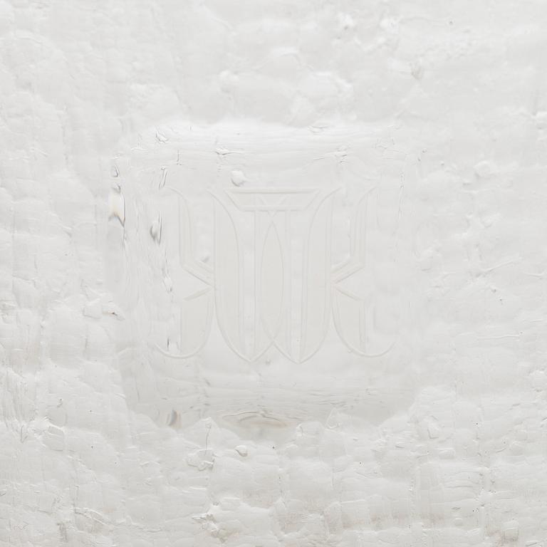 Timo Sarpaneva, A glass vase from "Finlandia"- series, signed Timo Sarpaneva.