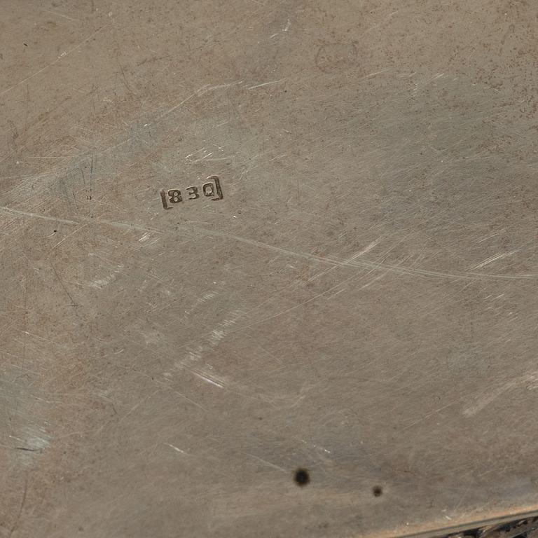 Boxes, 9 pcs, silver, 19th-20th century.