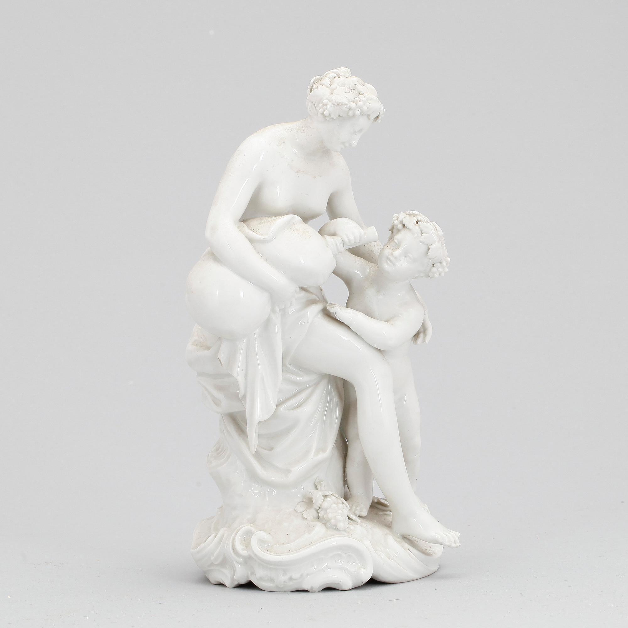 FIGURIN, porslin, Berlin 1800-tal.