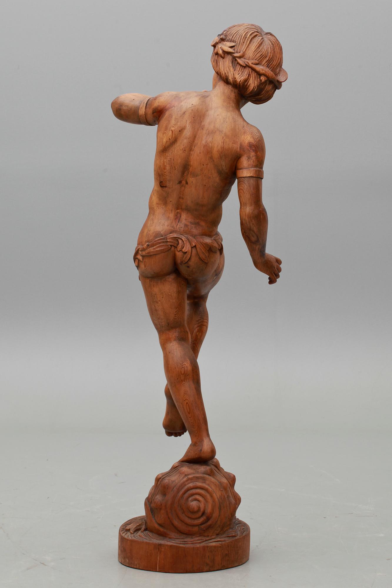 OKÄND KONSTNÄR, skulptur, troligen Frankrike omkr 1900.