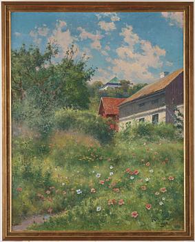 Johan Ericson, Scene from Marstrand on the west coast of Sweden.