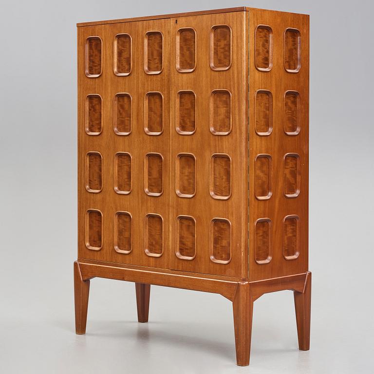 Carl Cederholm, a mahogany cabinet, Stil & Form, Stockholm 1940's-50's.