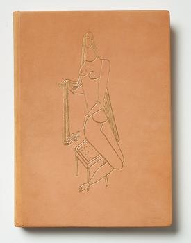 Gösta Adrian-Nilsson, Book, "Gösta Adrian-Nilsson" by Nils Lindgren, with original drawing by GAN.