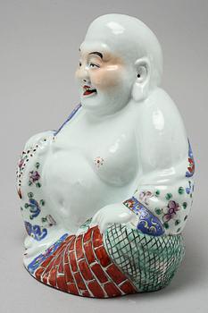 A 19th century chinese porcelain figurine.