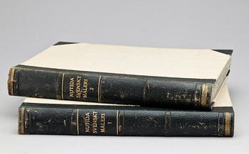 BOKVERK 2 st, 5+2 vol, "Svenskt Konstnärslexikon", Allhems förlag, Malmö 1952. "Nutida svenskt måleri", Stockholm 1936.
