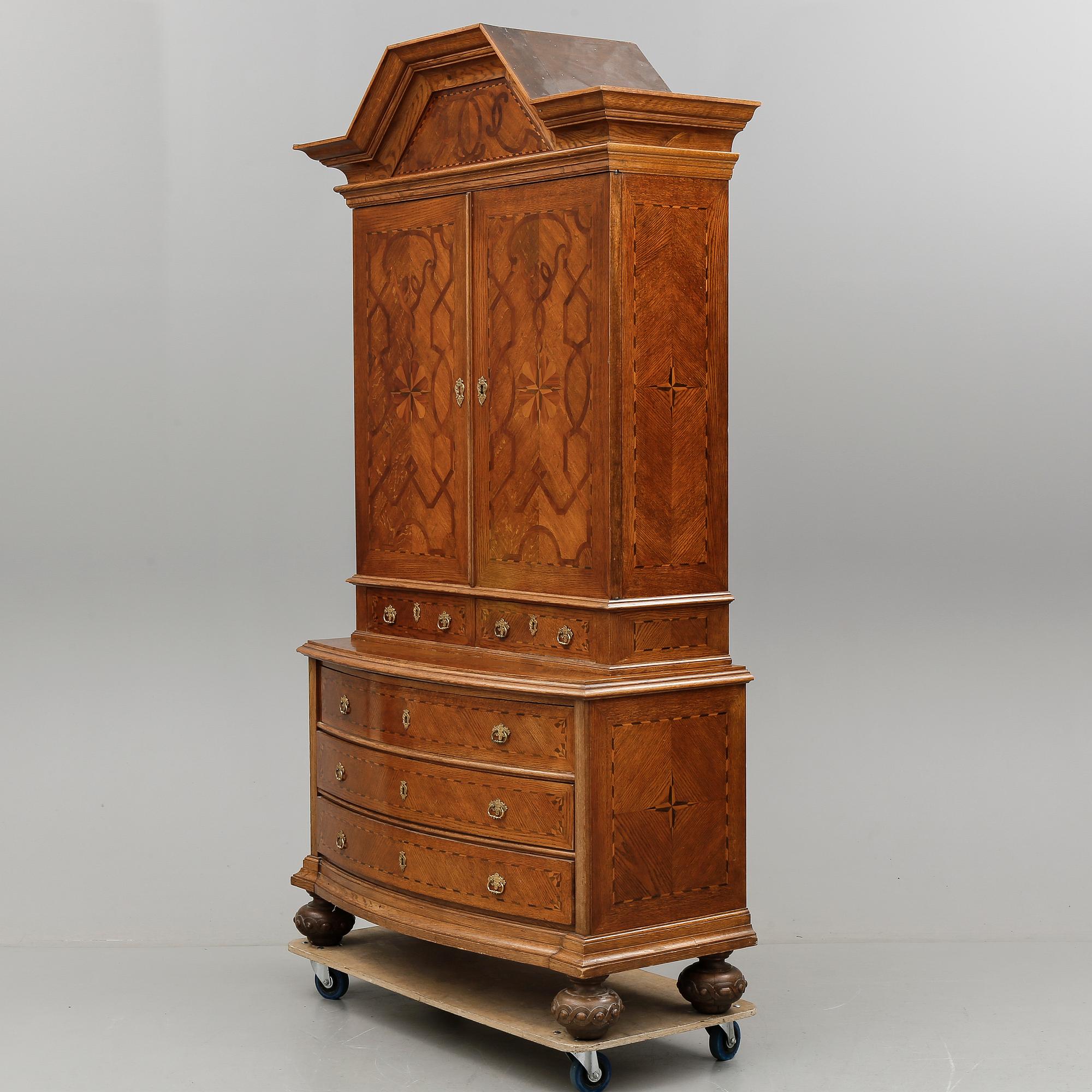 SKÅP, barockstil, 1900-talets mitt.