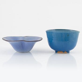 Beate Andersen and Helle Allpass, bowls, a pair, Denmark, circa 2000.